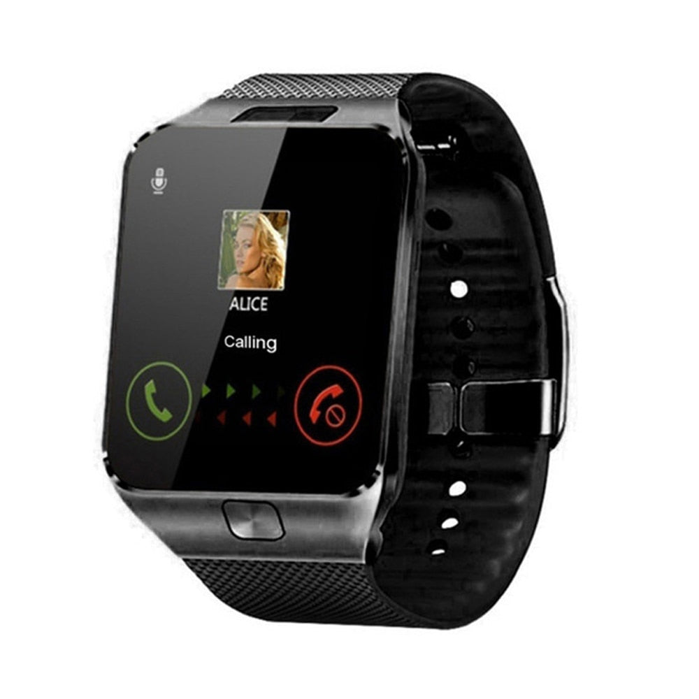 DZ09 Professional Smart Watch 2G SIM TF Camera Waterproof Wrist Watch GSM Phone Large-Capacity SIM SMS For Android For Phone