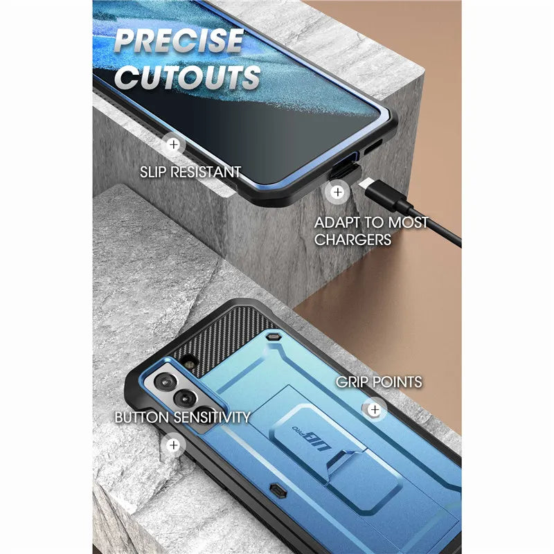 For Samsung Galaxy S21 Case (2021 Release) 6.2 inch SUPCASE UB Pro Full-Body Holster Cover WITHOUT Built-in Screen Protector