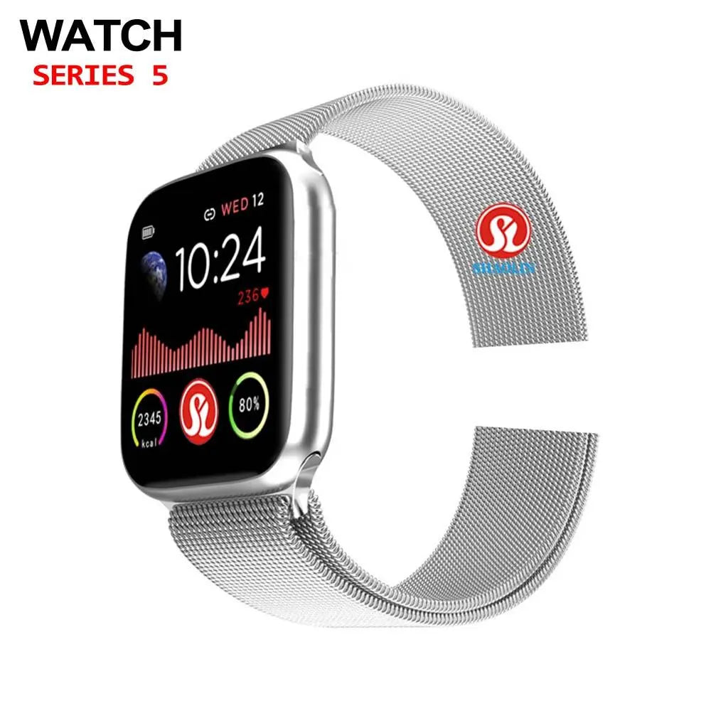 Watch 6 Bluetooth Smart Watch 44mm SmartWatch for Apple watch iOS iphone Android phone Heart Rate Fitness Tracker PK IWO 12 Pro