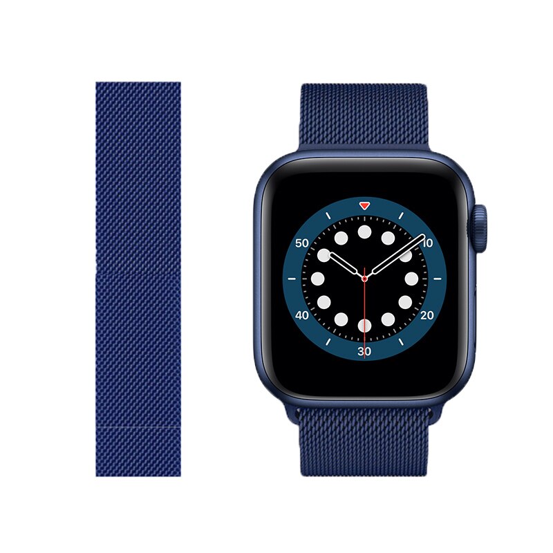 Milanese loop strap For Apple watch Ultra 49mm 8 7 45mm 41mm Metal breathable watch wristband For iwatch 6 5 4 SE 44mm 42mm 40mm