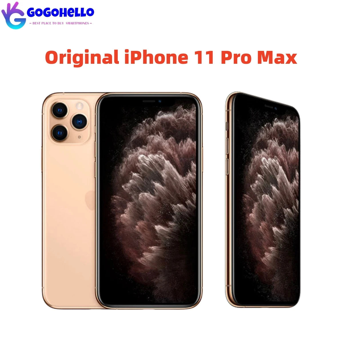 Original Apple iPhone 11 Pro Max 64/256GB 4GB RAM iOS 13 6.5'' 3969 mAh Apple A13 Bionic Triple 12MP Genuine OLED Face ID NFC