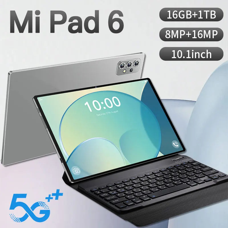 [World Premiere] Tablet MI Pad 6 Android 13 Tablets 16GB+1TB FHD+ Display 5G Or WIFI Global Tablet PC Original xioami tablet