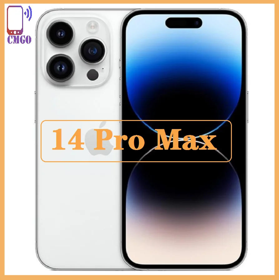 Original  iPhone 14 Pro Max 128/256GB  ROM 6GB RAM Dual eSIM 6.7" Genuine Retina OLED Face ID A15 NFC