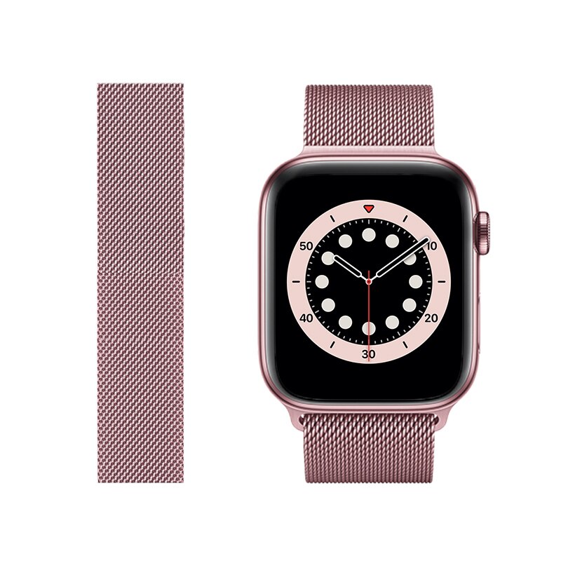 Milanese loop strap For Apple watch Ultra 49mm 8 7 45mm 41mm Metal breathable watch wristband For iwatch 6 5 4 SE 44mm 42mm 40mm