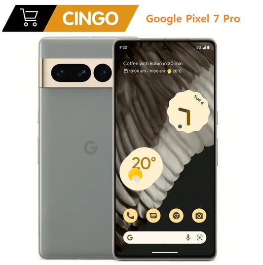 Google Pixel 7 Pro 5G 7pro 6.7" 12GB RAM 128 ROM NFC Octa Core Original Unlocked Android Cell Phone Google Tensor G2 Smartphone