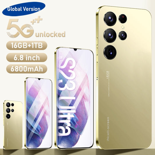 2023 new 5g smartphone phone s23 ultra original phone 16G+1TB cellphones 6.8inch hd screen cell phone unlocked Mobile Phone